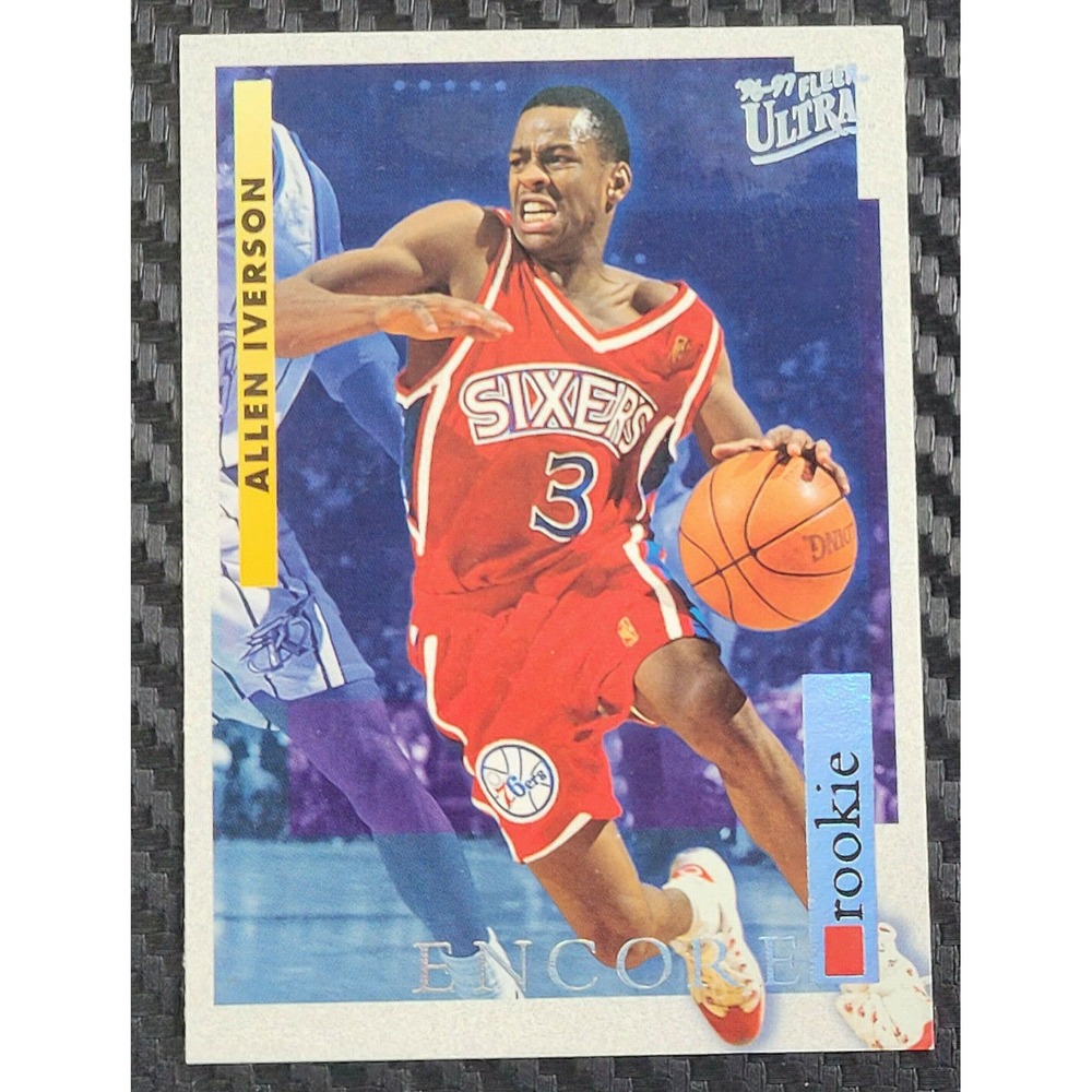 1996-97 FLEER ULTRA ALLEN IVERSON ROOKIE ENCORE